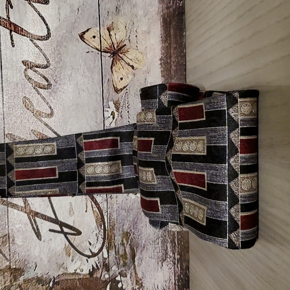 EUC Pierre Cardin Men's Tie All Silk Classic Length Multi Colour (MT43)